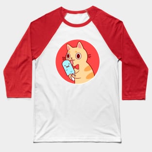 Cat-sicle Baseball T-Shirt